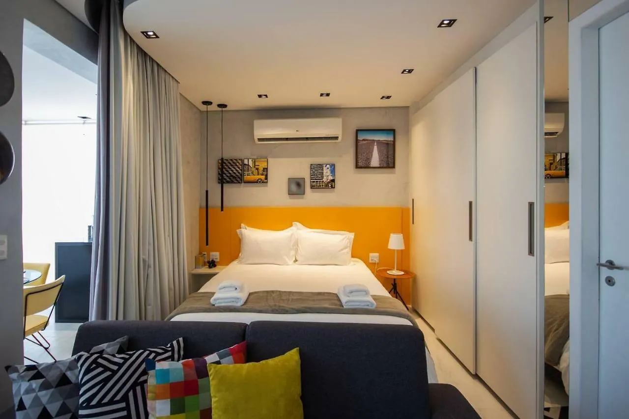 BHomy Vila Olímpia Espetacular com sacada AF193 Apartamento São Paulo Brasil